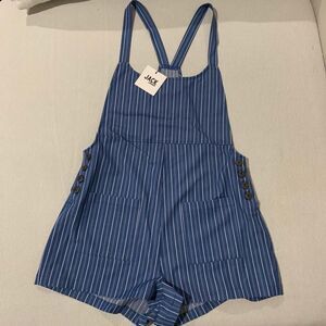 Jack by BB Dakota Striped Romper NWT